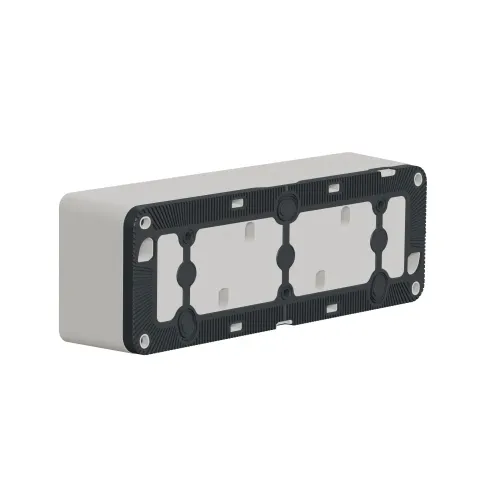 Коробка тройная для накладного монтажа IP55, белый, Mureva Styl Schneider MUR39913