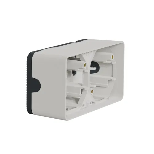 Коробка двойная для накладного монтажа IP55, белый, Mureva Styl Schneider MUR39914