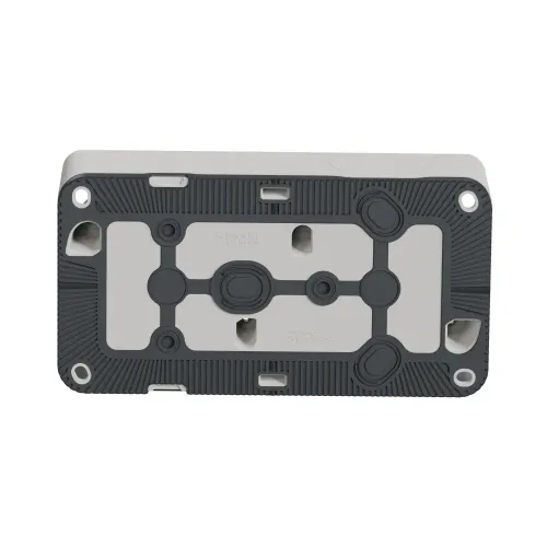 Коробка двойная для накладного монтажа IP55, белый, Mureva Styl Schneider MUR39914
