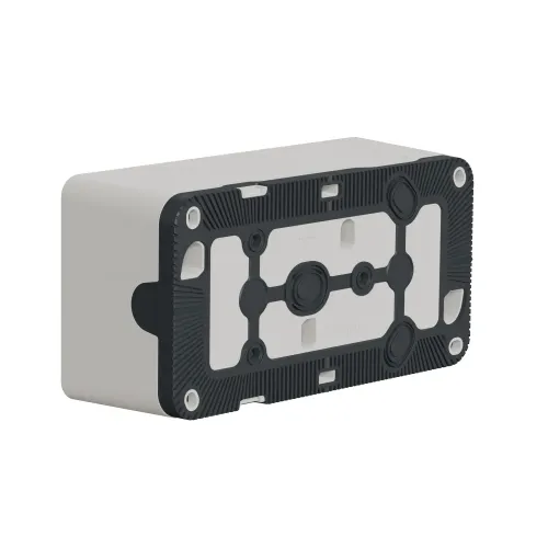 Коробка двойная для накладного монтажа IP55, белый, Mureva Styl Schneider MUR39914