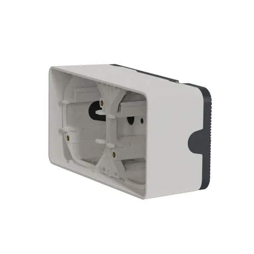 Коробка двойная для накладного монтажа IP55, белый, Mureva Styl Schneider MUR39914