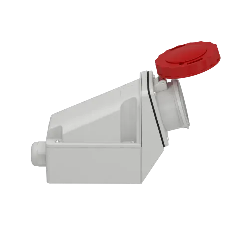 Розетка настенная, 63А, 3P+N+E, IP67, 415В 81183