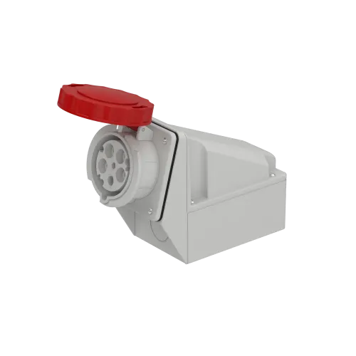 Розетка настенная, 63А, 3P+N+E, IP67, 415В 81183