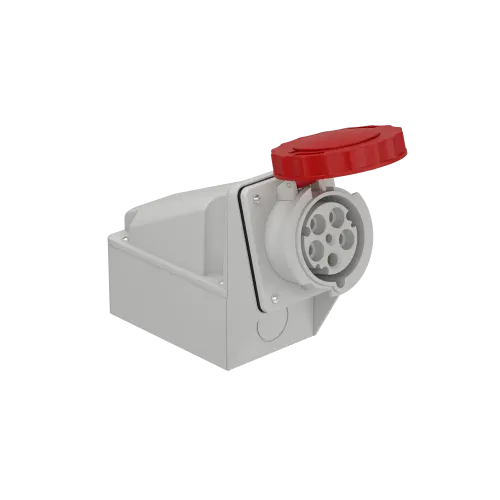 Розетка настенная, 63А, 3P+N+E, IP67, 415В 81183