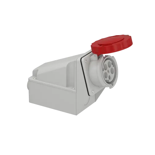 Розетка настенная, 63А, 3P+N+E, IP67, 415В 81183
