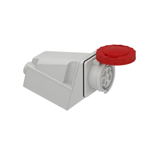 Розетка настенная, 63А, 3P+N+E, IP67, 415В 81183