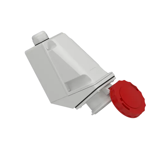 Розетка настенная, 63А, 3P+N+E, IP67, 415В 81183