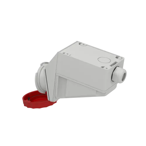 Розетка настенная, 63А, 3P+N+E, IP67, 415В 81183