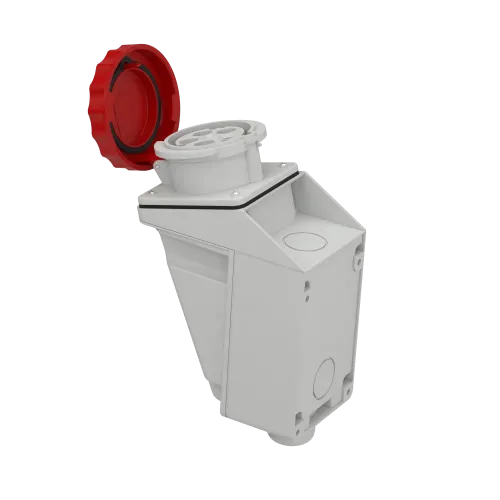 Розетка настенная, 63А, 3P+N+E, IP67, 415В 81183