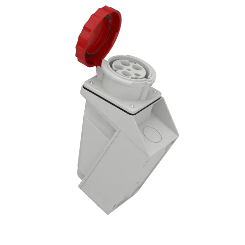Розетка настенная, 63А, 3P+N+E, IP67, 415В 81183