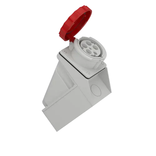 Розетка настенная, 63А, 3P+N+E, IP67, 415В 81183
