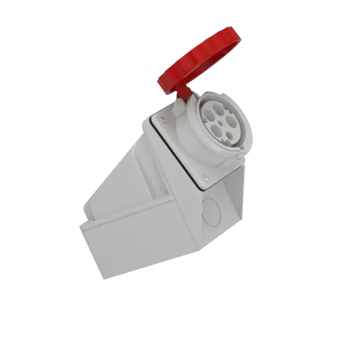 Розетка настенная, 63А, 3P+N+E, IP67, 415В 81183