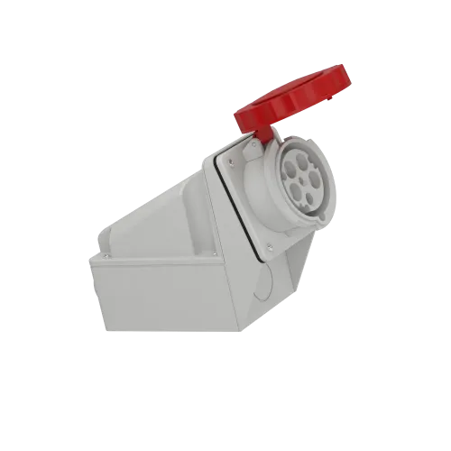 Розетка настенная, 63А, 3P+N+E, IP67, 415В 81183