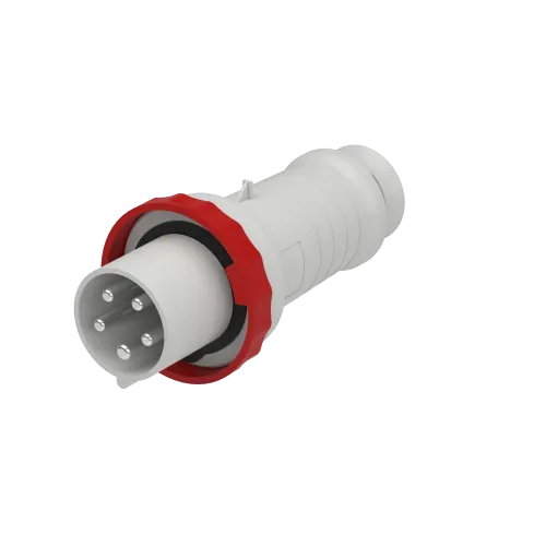 Кабельная вилка, 63А, 3P+N+E, IP67, 380В, винтовая 81383