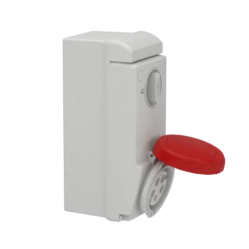 Розетка Unika с блокировкой, 32А, 3P+N+E 83097