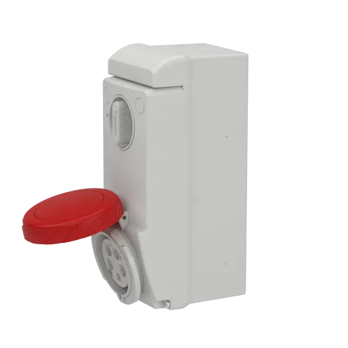 Розетка Unika с блокировкой, 32А, 3P+N+E 83097