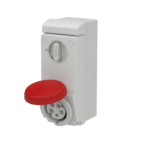 Розетка Unika с блокировкой, 32А, 3P+N+E 83097