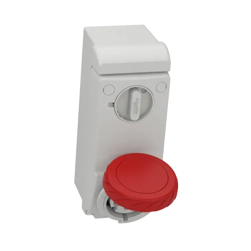 Розетка Unika с блокировкой, 32А, 3P+N+E 83097