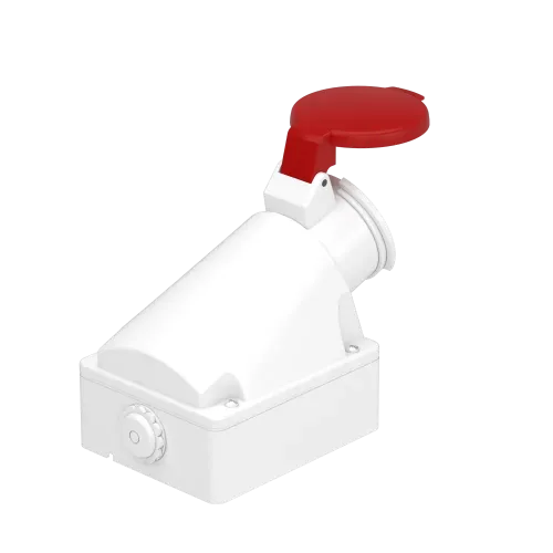 Розетка настенная, 16А, 3P+N+E, 415В, IP44, винтовая 83109