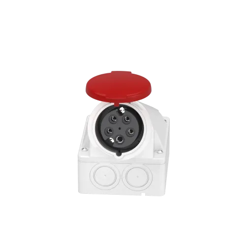 Розетка настенная, 16А, 3P+N+E, 415В, IP44, винтовая 83109