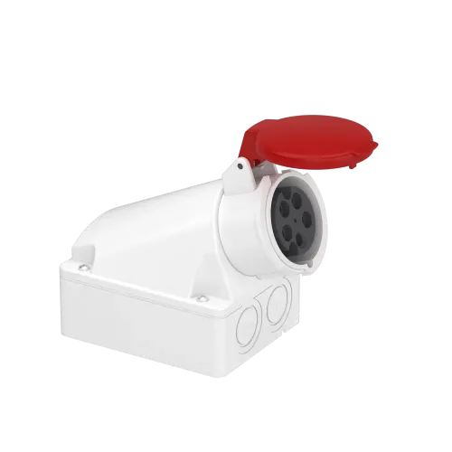 Розетка настенная, 16А, 3P+N+E, 415В, IP44, винтовая 83109
