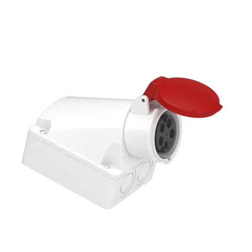Розетка настенная, 16А, 3P+N+E, 415В, IP44, винтовая 83109