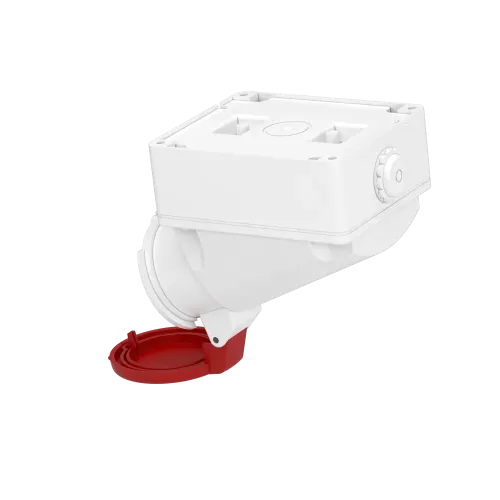 Розетка настенная, 16А, 3P+N+E, 415В, IP44, винтовая 83109