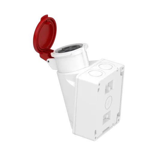 Розетка настенная, 16А, 3P+N+E, 415В, IP44, винтовая 83109