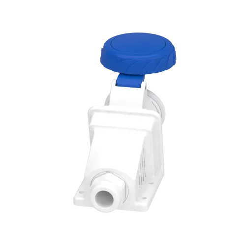 Розетка настенная, 16А, 2P+E, IP67, 250В, винтовая PKF16W723