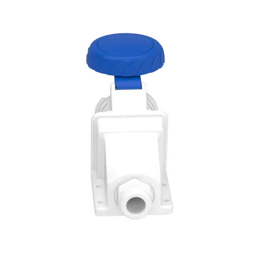 Розетка настенная, 16А, 2P+E, IP67, 250В, винтовая PKF16W723