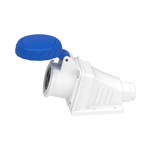 Розетка настенная, 16А, 2P+E, IP67, 250В, винтовая PKF16W723