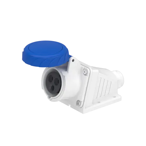 Розетка настенная, 16А, 2P+E, IP67, 250В, винтовая PKF16W723
