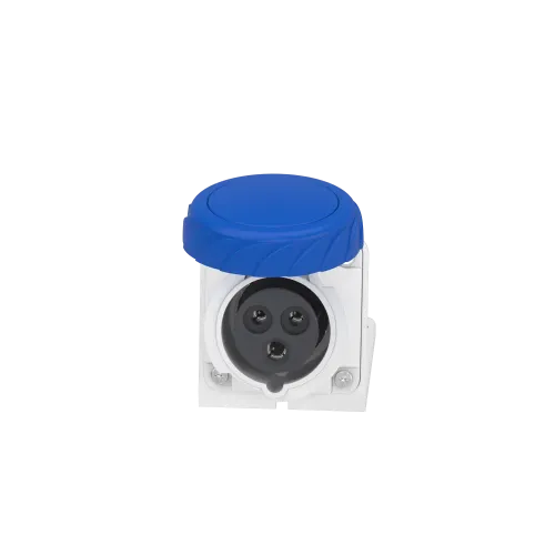 Розетка настенная, 16А, 2P+E, IP67, 250В, винтовая PKF16W723