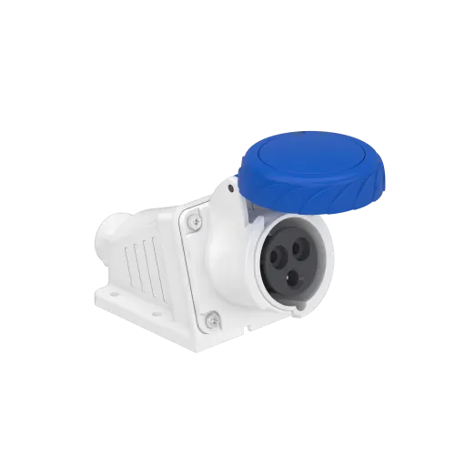 Розетка настенная, 16А, 2P+E, IP67, 250В, винтовая PKF16W723