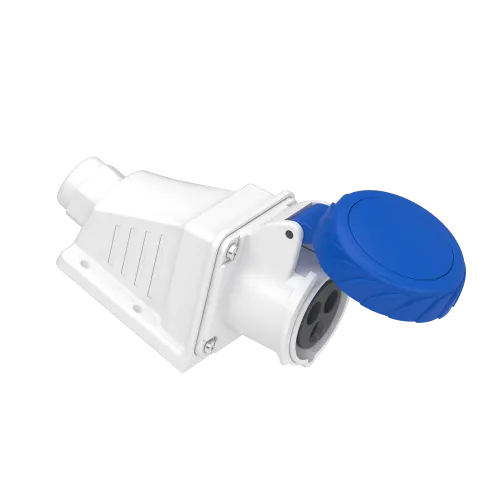Розетка настенная, 16А, 2P+E, IP67, 250В, винтовая PKF16W723