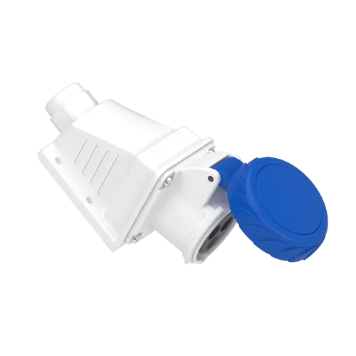 Розетка настенная, 16А, 2P+E, IP67, 250В, винтовая PKF16W723