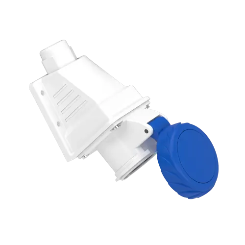 Розетка настенная, 16А, 2P+E, IP67, 250В, винтовая PKF16W723
