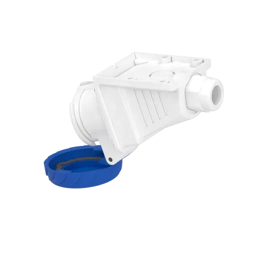 Розетка настенная, 16А, 2P+E, IP67, 250В, винтовая PKF16W723
