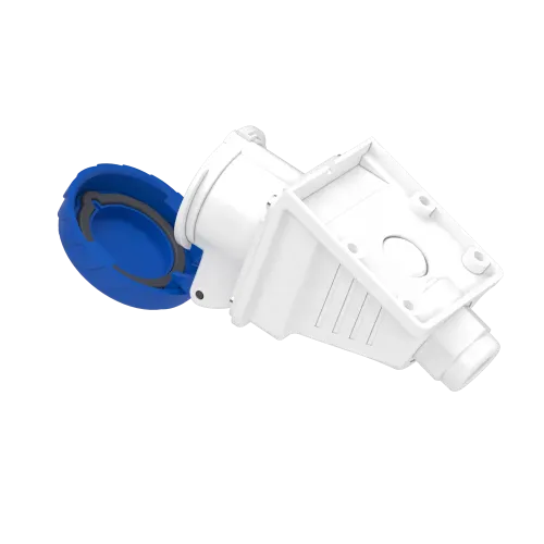 Розетка настенная, 16А, 2P+E, IP67, 250В, винтовая PKF16W723