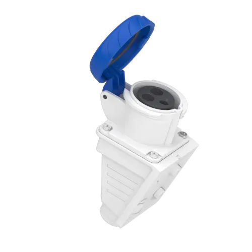 Розетка настенная, 16А, 2P+E, IP67, 250В, винтовая PKF16W723