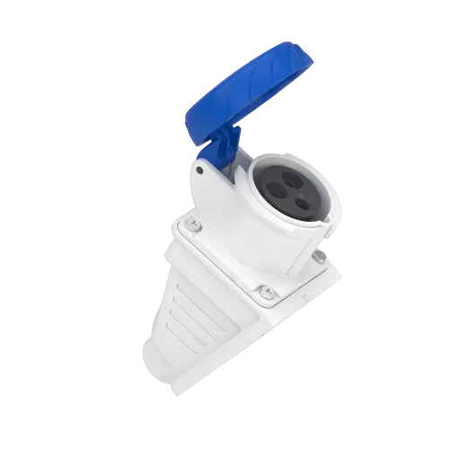 Розетка настенная, 16А, 2P+E, IP67, 250В, винтовая PKF16W723