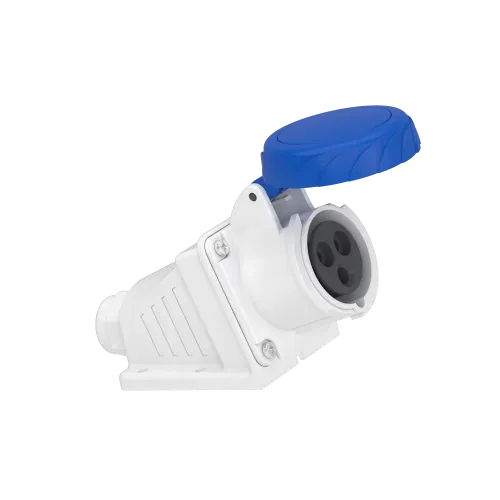 Розетка настенная, 16А, 2P+E, IP67, 250В, винтовая PKF16W723