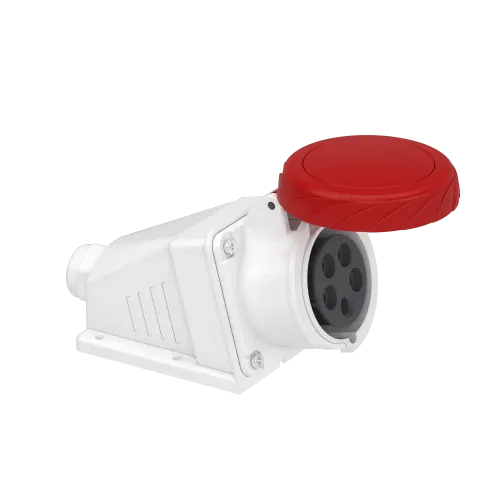 Розетка настенная, 16А, 3P+N+E, IP67, 380В, винтовая PKF16W735