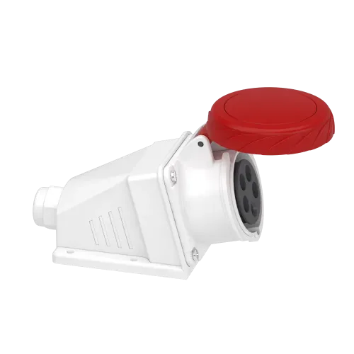Розетка настенная, 16А, 3P+N+E, IP67, 380В, винтовая PKF16W735