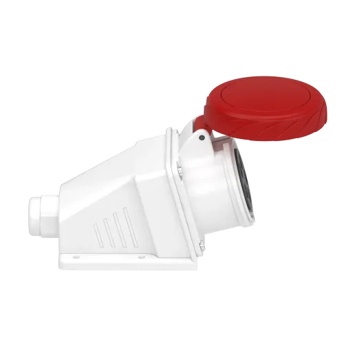 Розетка настенная, 16А, 3P+N+E, IP67, 380В, винтовая PKF16W735
