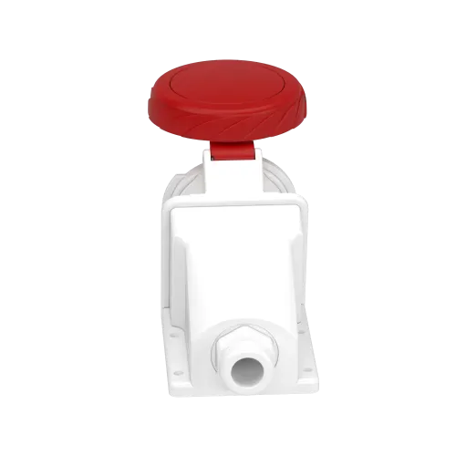 Розетка настенная, 16А, 3P+N+E, IP67, 380В, винтовая PKF16W735
