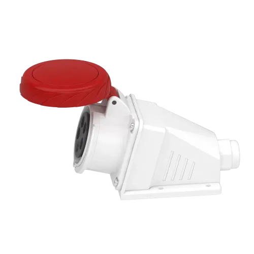Розетка настенная, 16А, 3P+N+E, IP67, 380В, винтовая PKF16W735
