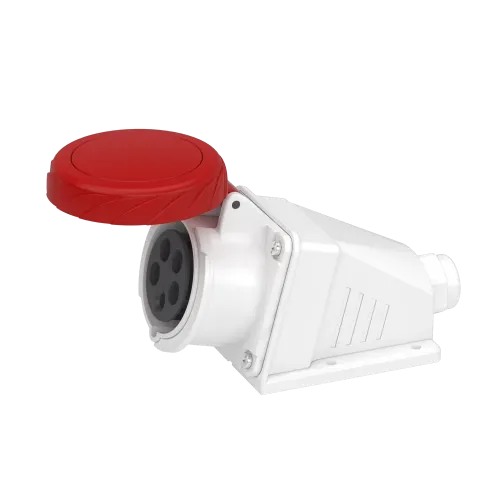 Розетка настенная, 16А, 3P+N+E, IP67, 380В, винтовая PKF16W735