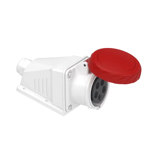 Розетка настенная, 16А, 3P+N+E, IP67, 380В, винтовая PKF16W735