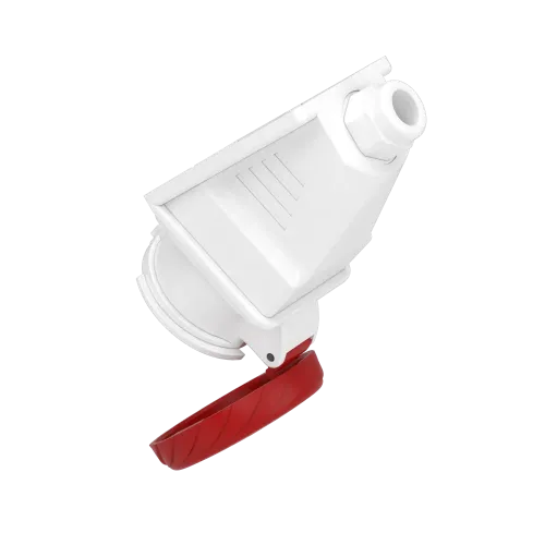 Розетка настенная, 16А, 3P+N+E, IP67, 380В, винтовая PKF16W735